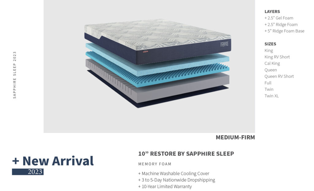 Restore By Sapphire Sleep Sapphire Sleep