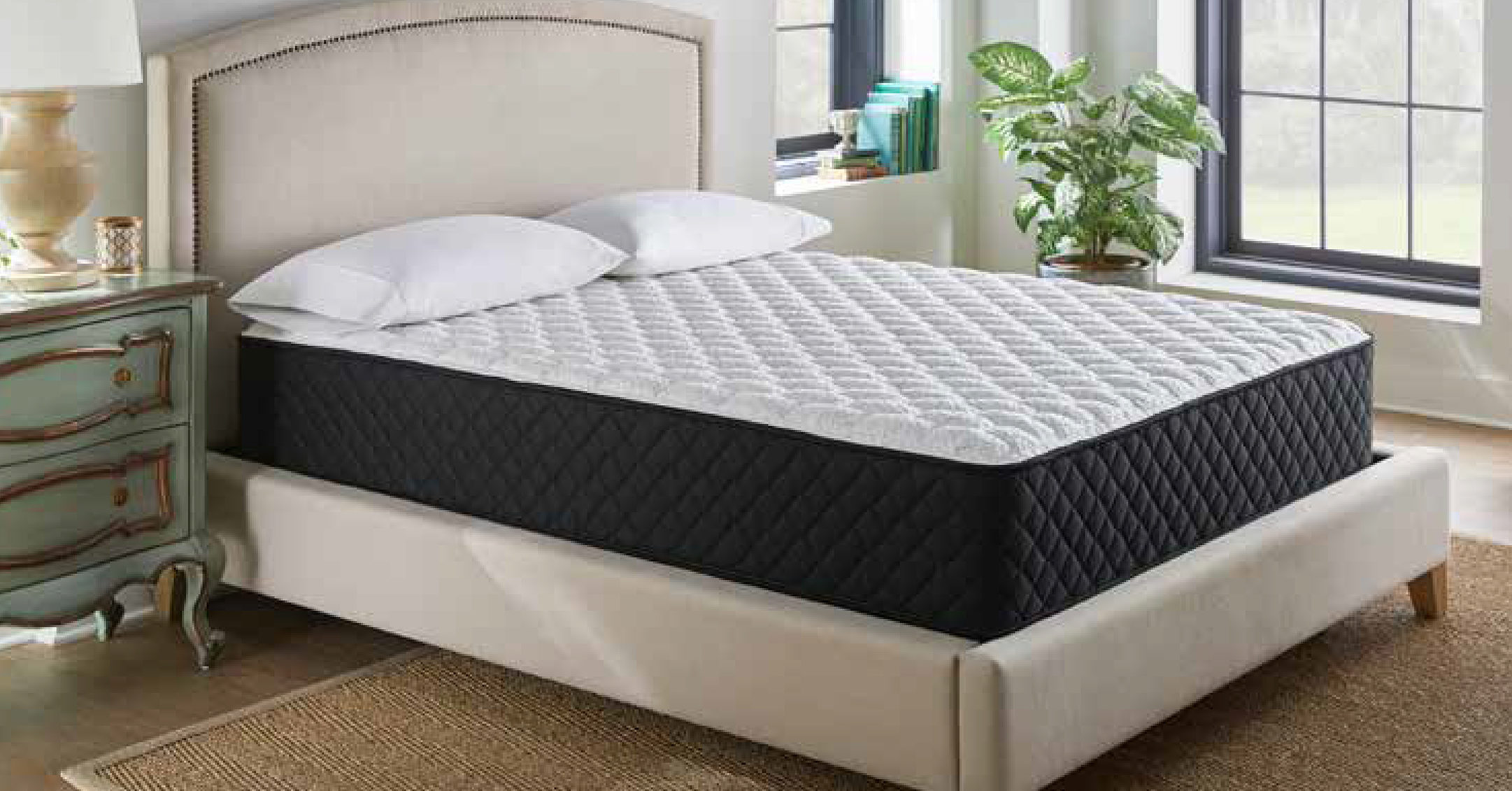 marquis 12in. firm hybrid euro top queen mattress